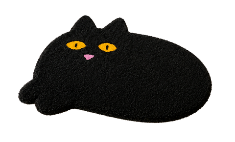 Alfombra Gato negro